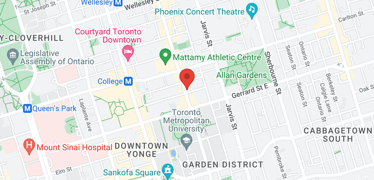 map of #1503 -365 CHURCH ST